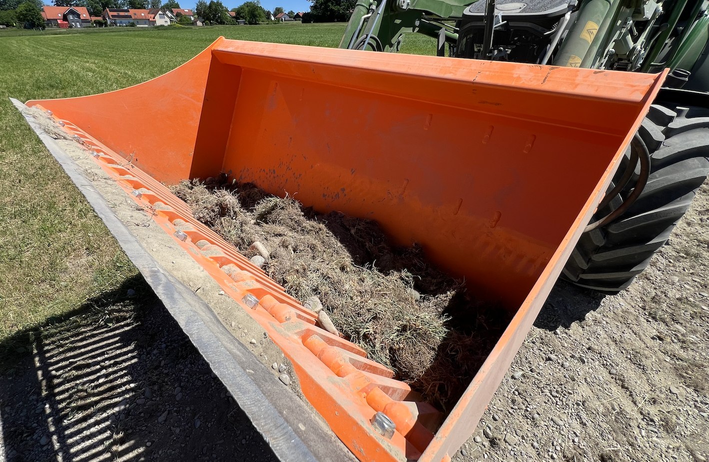 SiebMaster VGS 160 mit gesiebtem Material